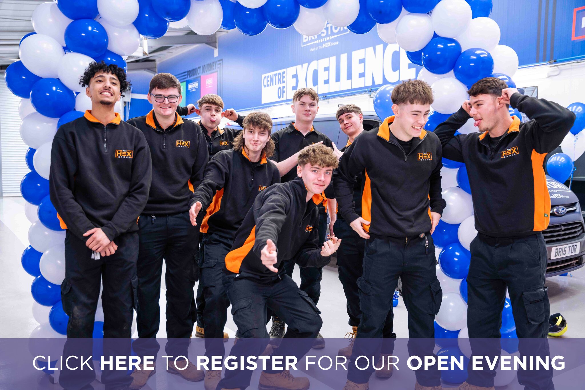 CLICK HERE TO REGISTER FOR OUR OPEN EVENING